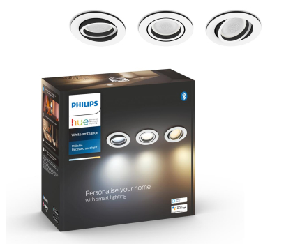 Inteligentna lampa Philips Hue White ambiance Reflektor Milliskin x3 (biały)